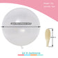 In-Jooyaa 24 Inch Latex Big Round Balloons 7 Pack Clear Thick Giant Balloons For Photo Shoot Wedding Baby Shower Birthday Party