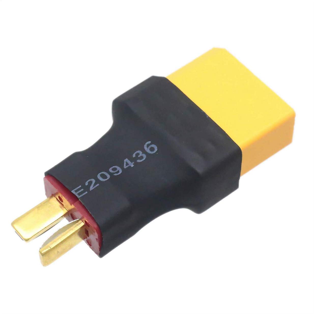 1 Pair ShareGoo RC Deans T Style Deans Plug to XT90 Female Male Adapter Connector for RC Car Boat Drone Lipo/NiMH Battery Charge