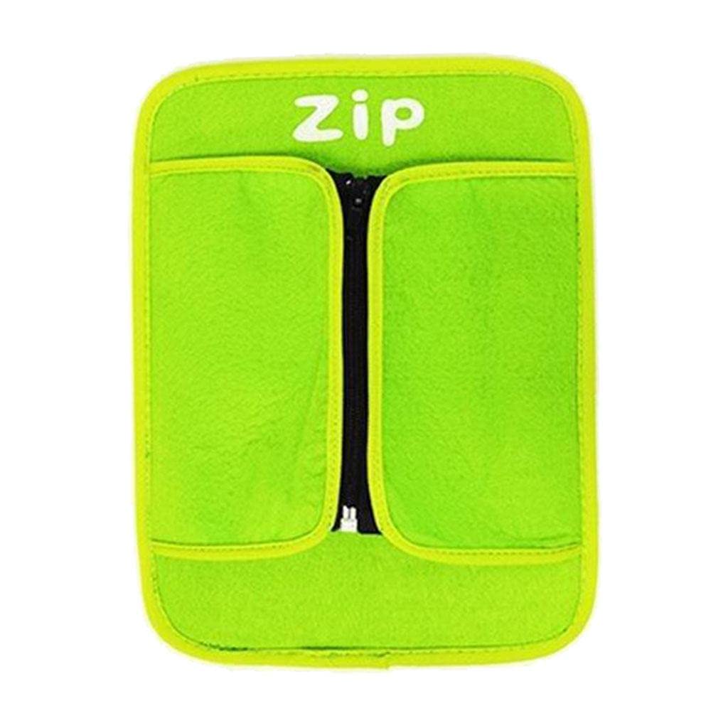 Ecomistiq Fine Motor Skill Activity Busy Board Educational Sensory Boards Zip|Baby| Toys For Baby | Developmental Baby Toys