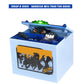 Romeeton Electronic Coin Money Box, Automatic Stealing Coin Monster Dinosaur Coin Bank Piggy Toy Musical Movement Money Box Anim