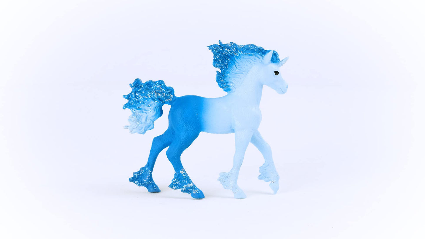 Schleich Bayala New 2023, Unicorn Toys For Girls And Boys, Elementa Water Flame Baby Unicorn Toy Figurine, Ages 5+