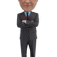 Royal Bobbles Boris Johnson Collectible Bobblehead Statue