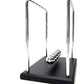 Powertrc Newtons Cradle Balance Balls 7 1/4' | Science Physics Gadget | Desk Toys & Accessories