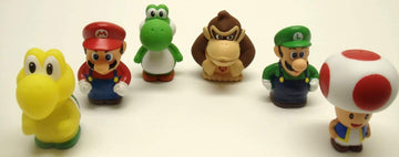 Mario Brothers Deluxe Bath Play Set Featuring Mario And Friends (Unique Design)