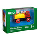 Brio 33594 World Two-Way Battery-Operated Engine - Interactive Train Toy For Kids | Lights Up | Forward & Reverse Functions | Great Christmas Or Birthday Gift | Suitable For Ages 3 And Up