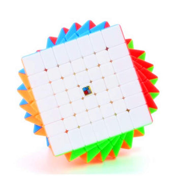 Cuberspeed Moyu Meilong 7X7 V2 Moyu Mofang Jiaoshi Meilong 7X7 Stickerless Magic Cube Mfjs Meilong 7X7X7 Cubing Classroom Meilong 7X7 Speed Cube