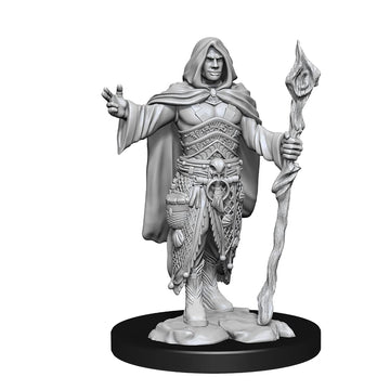 Wizkids/Neca Human Druid Male D&D Nolzur'S Marvelous Unpainted Miniatures