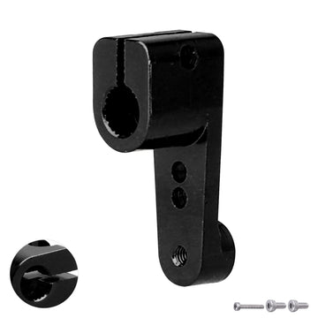 Hobbyfire Aluminum Servo Horn Arm For Scx24 Axial As-1 Micro Servo Axi31619 (Black)