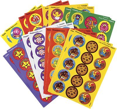 435 x Fun Favourites Smelly Stickers Variety Pack for Kids by Trend