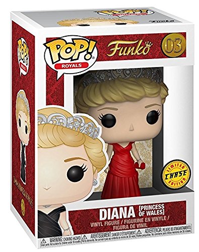 Funko The Royal Family - Princess Diana [Princess Of Wales] Limited Edition Chase Pop! Vinyl Figure (Bundled With Compatible Pop