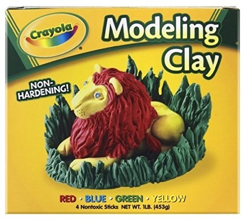 Modeling Clay 4 Pcs Rd/yw/bl/gr [Set of 3]