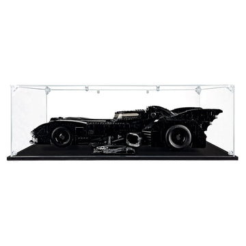 SONGLECTION Acrylic Display Case Compatible for Lego 1989 Batmobile #76139, Dustproof Display Case (Case Only) (Lego Sets are NO