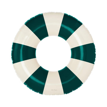 Petites-Pommes Swim Rings For Kids 3-6 - Durable Inner Tube, Handprinted Classic Striped Design Pools Floats, Soft Comfort Seami