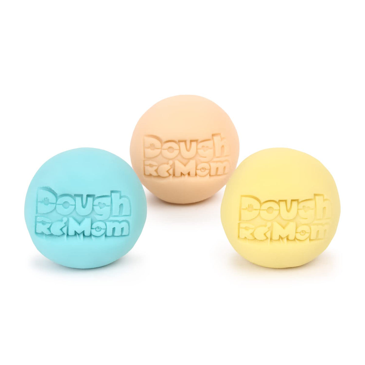 Dough ReMom Art & Craft Material Calm Colours Non Toxic Stay Safe Non Harmfull Soft Playing Dough Pack[200Gms*3]