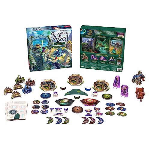Chronicles Of Avel: New Adventures Expansion - Fantasy Game, Cooperative Strategy Game For Kids And Adults, Ages 8+, 1-4 Players, 60 Minute Playtime, Made By Rebel