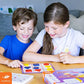 FoxMind MetaForms Puzzle Game - 80 Smart Puzzles, 6 Complexity Levels, STEM Skills, Ages 5+, Blue, Model FOX-MFLB