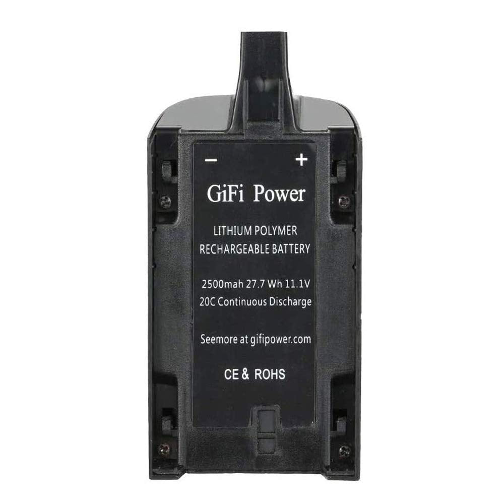 MaximalPower Li-Po Lithium-Polymer Rechargeable Battery for Parrot Bebop 3.0 2500mAh 27.7Wh 11.1V 20C Continuous Discharge (2 Pa