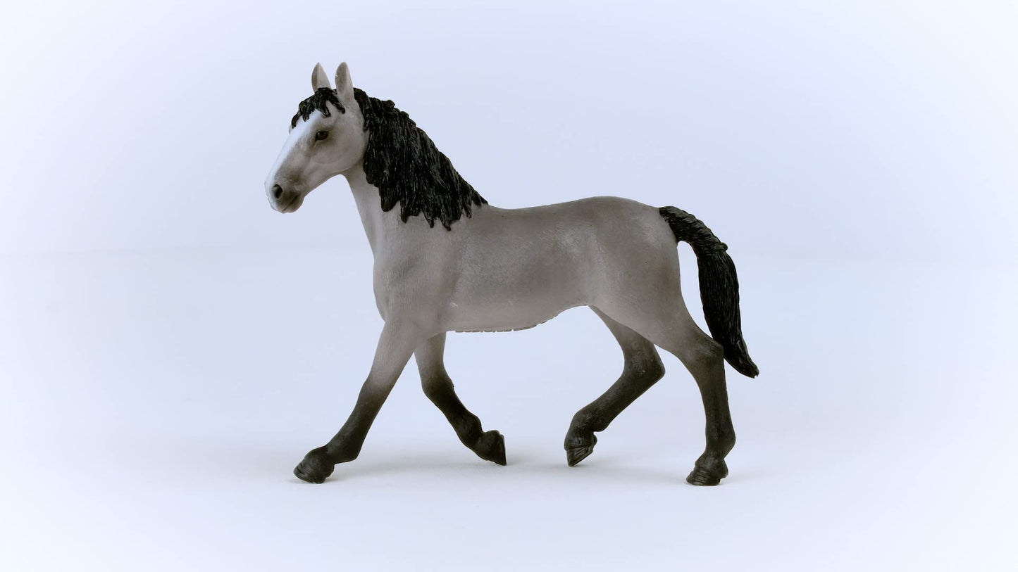 Schleich Horse Club 2023 Authentic Cheval De Selle Francais Mare Horse Figurine - Realistic Detailed Riding Horse Mare Toy For Boys And Girls Imagination And Play, Highly Durable Gift For Kids Ages 5+