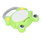 Baby Light Drum, Glossy Edges Colorful Baby Light Drum Toy Electronic Cartoon 2 Modes For Outdoor For Infants (Green)