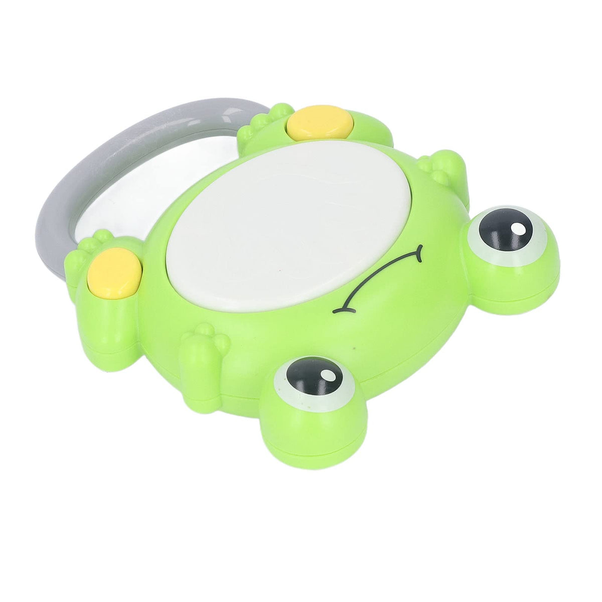 Baby Light Drum, Glossy Edges Colorful Baby Light Drum Toy Electronic Cartoon 2 Modes For Outdoor For Infants (Green)
