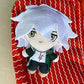Groydbna Anime Plush Doll Cosplay Plushie Figure Cute Stuffed Keychain,(Nagito Komaeda)