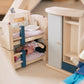 Plantoys Neo Line Of Wooden Dollhouse Furniture - Children'S Room (7304) | Sustainably Made From Rubberwood And Non-Toxic Paints