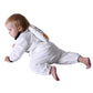 Hsctek Toddler Astronaut Costume, Baby Space Cosplay Infant Boys Girls, Newborn Halloween Suit Costume Kids White 4T