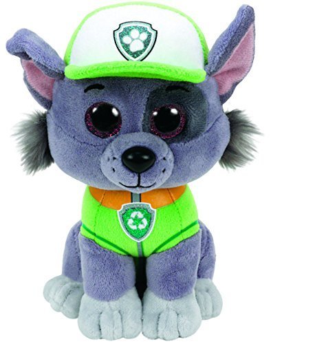 Ty Paw Patrol Beanie Babies - Set Of 6! Marshall, Chase, Skye, Rocky, Rubble And Zuma!