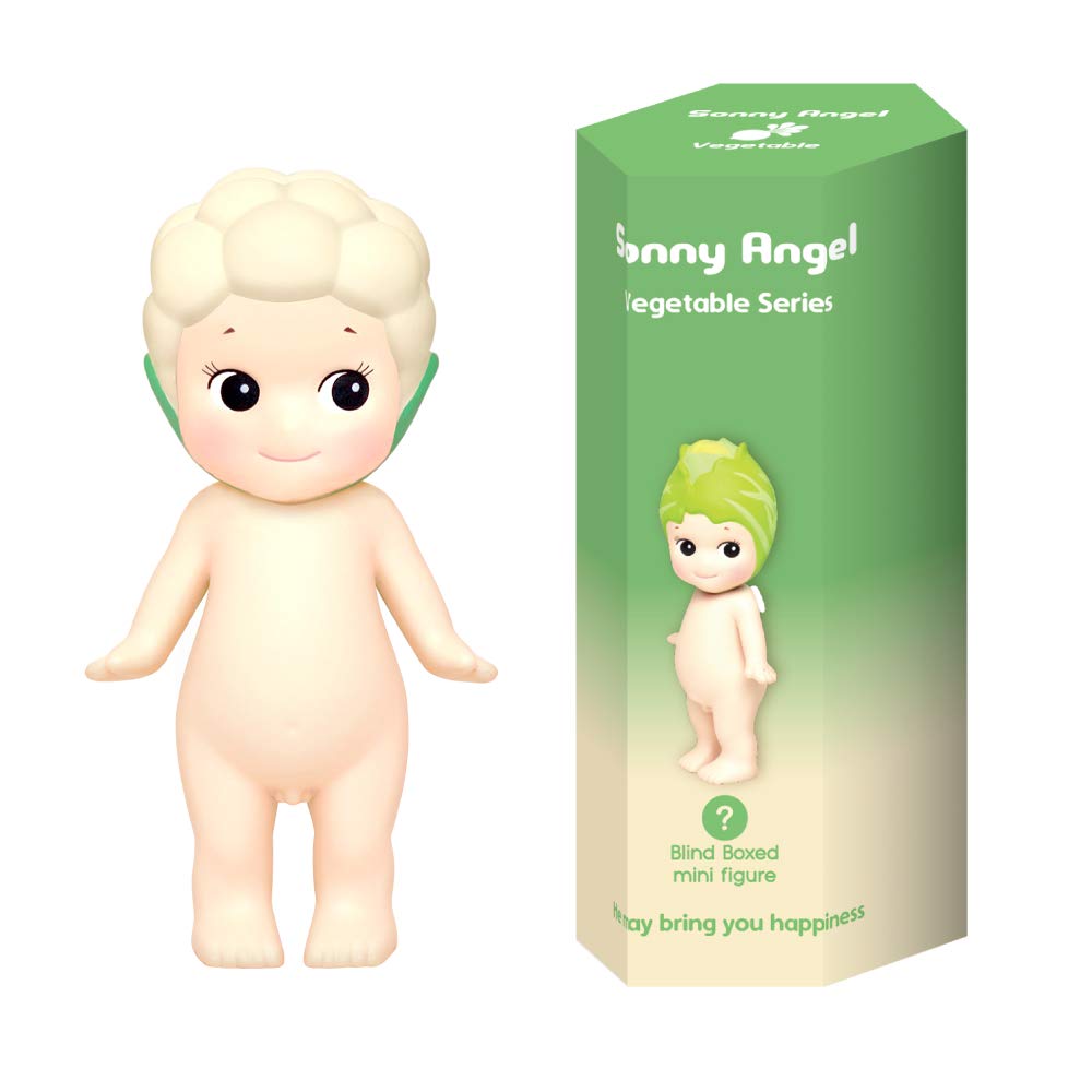 Sonny Angel Vegetable Series Figure - 75mm White Plastic Toy, Model B07ZK39HVP