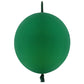 In-Jooyaa 12 Inch Christmas Dark Green Link Balloon 60 Pcs Quick Linkable Balloon For Party Decoration