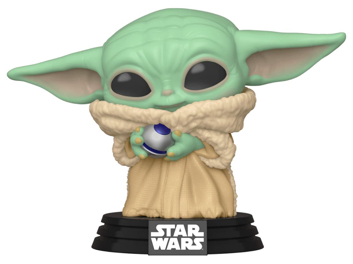 Funko Pop! Star Wars The Mandalorian The Child Baby Yoda With Control Knob Exclusive