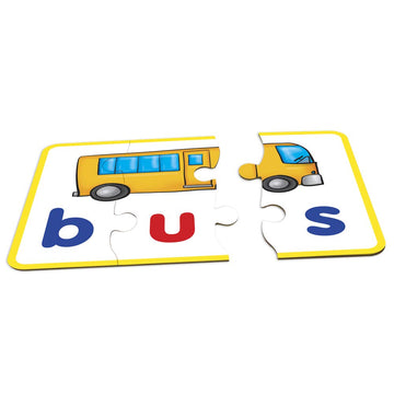 Junior Learning Jl240 Cvc Puzzles, Multicolor