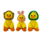 Yohaki 3 Pcs Duck Stuffed Animal Plush Ducks Plushie Plushies Toy Yellow Halloween Cute Yoys