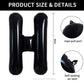 Toniful 40 Inch Large Black H Letter Balloons Jumbo Helium Balloons,Foil Mylar Big Alphabet Balloons For Birthday Party Annivers