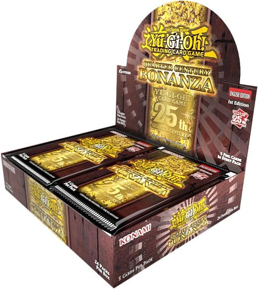 Yu Gi Oh! Quarter Century Bonanza Display