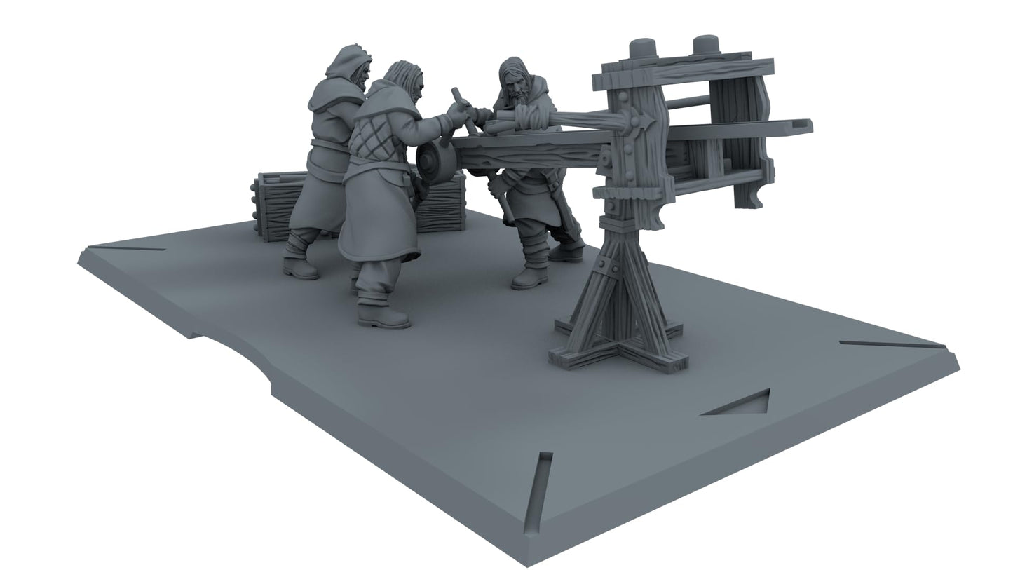 CMON A Song of Ice and Fire Tabletop Miniatures Game Builder Scorpion Crew Unit Box - Powerful Siege Weaponry for Westeros! Strategy Game for mature-themeds  Ages 14+  2+ Players  45-60 Min Playtime
