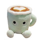 Yoholto Latte Plush Pillow, 7.8 Inch Coffee Cup Plush Doll Toy, Coffee Food Stuffed Plush, Christmas Birthday Gift For Kids Adul