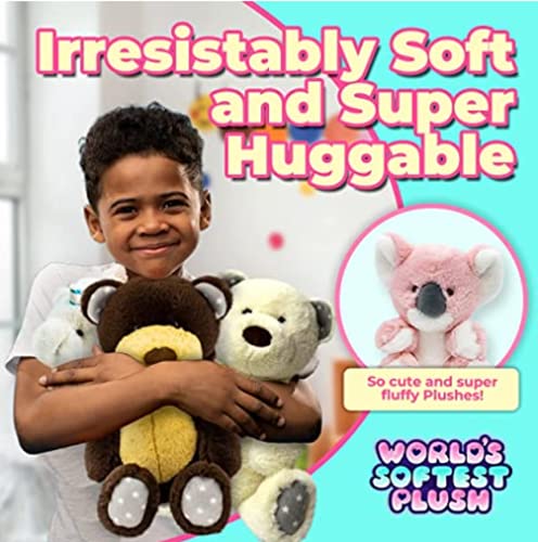 World’S Softest Small Brown Baby Dog Stuffed Animal For Baby, Toddler, Kids- Classic Puppy Plush Toy- Soft, Huggable Stuffed Doggy- Adorable Toy Made From Kid-Friendly, Quality Materials