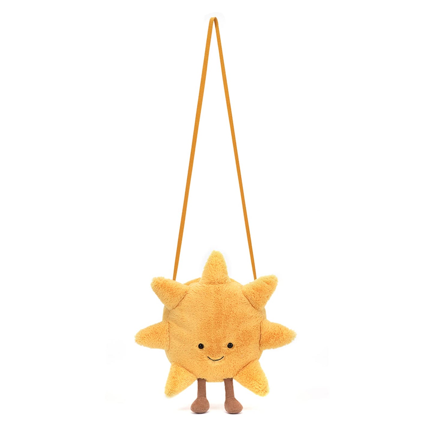 Jellycat Amuseables Sun Plush Bag, 10 Inches | Crossbody And Shoulder Purse | Fun And Unique Handbag
