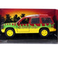 Jada Toys Jurassic Park 1:32 Ford Explorer Die-Cast Car, Green/Red, Metal, Model 31956, Collectible Toy for Kids & Adults