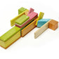 Magnetische Houten Blokkenset - 24 Stuks - Tints