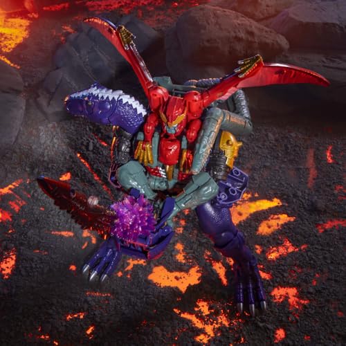 Transformers Legacy United Commander Class Beast Wars Universe Magmatron  10-inch 3-in-1 Converting Action Figure  8+