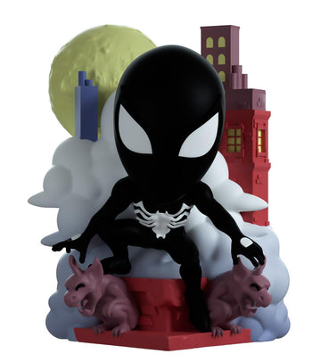 Youtooz Marvel Collection Web Of Spiderman #1 4.8 Inch Vinyl Figure, Collectible Symbiote Spiderman Action Figure, Symbiote Spid