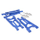CODA RACING 4-Pack Alloy Front&Rear Suspension Arms for Traxxas 1/10 4X4 Slash, Stampede, Rustler 4WD VXL-Replaces Part 3655