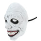 ABONDEVER Scary Halloween Mask Smiling Demon Mask Creppy Halloween Masks with White Eye Evil Devil Horror Latex Mask