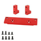 RZXYLRC 1/10 Metal Alloy Front Axle Servo Mount Holder Servo Fixed Bracket for AXI03004 Capra 1.9 RC Car Alloy Upgrade Parts (Re