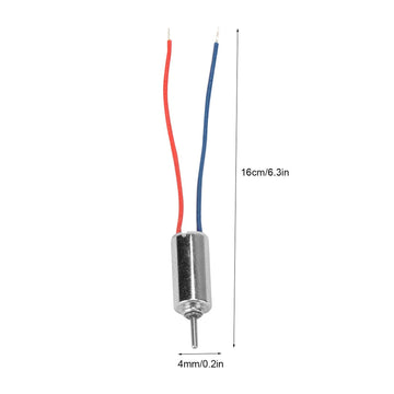 5pcs DC 4.5V 32250RPM Micro Coreless Motor Model Motor Micro Motor Low Noise DC Hobby Motor for Model Toy Model Aircraft