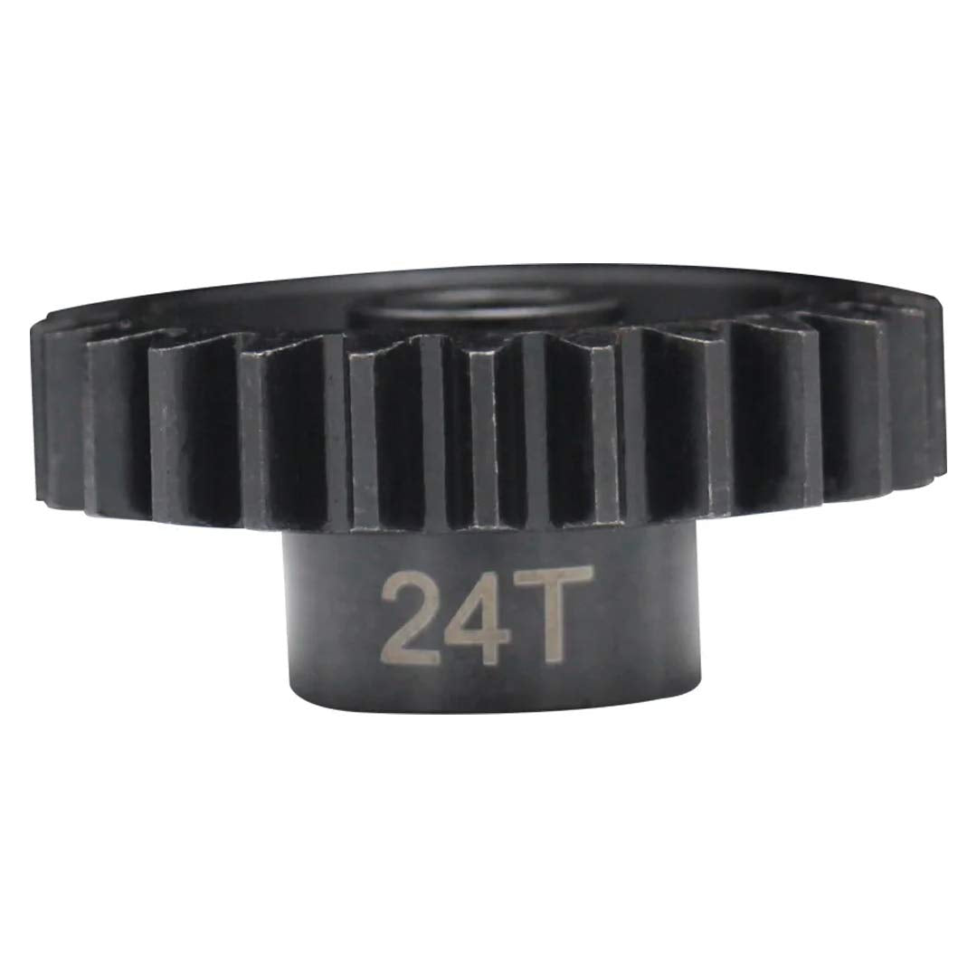 Hot Racing NSG24M15 24t Mod 1.5 Hardened Steel Pinion Gear 8mm Bore