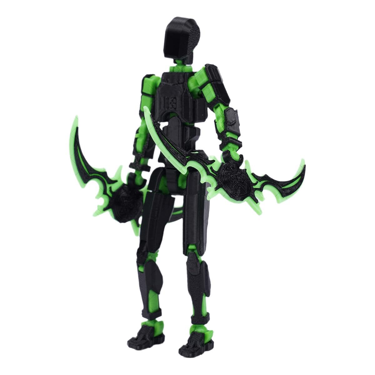 T13 Action Figure Set, 3D Printed Multi-Jointed Movable Robot Dummy Set Lucky 13 Action Figure Articulated, For Collectors Deskt