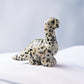 Nuzujx Hand Carved Gemstone Healing Crystal Dinosaur Figurine Collection Decor With Gift Box (Dalmatian Jasoer)